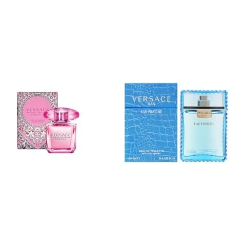 Versace Bright Crystal Absolu & Man Eau Fraiche Set Cover