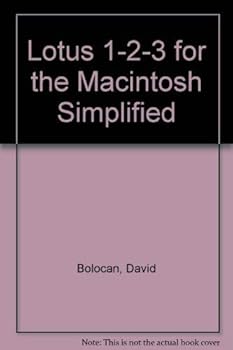 Paperback Lotus 1-2-3 for Macintosh Simplified Book