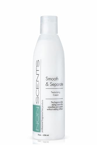 Nonscents Fragrance Free Curl Defining Cream, Truly Unscented. Great for Taming, Enhances Curls & Frizz Control. Create Amazing Blow-Dries & Styles that Last - Made in USA, 8 Fl Oz.