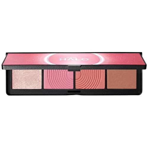 Halo Sculpt Plus Glow Palette – Rosa Sättigung von Smashbox for Women – 0,55 oz Makeup