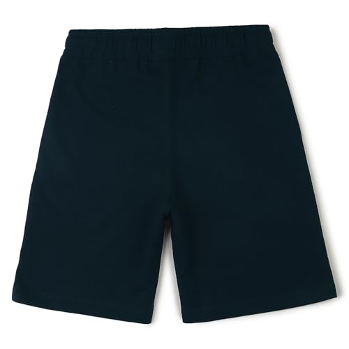 Image of Alan Jones Clothing Boys Casual Bermuda Shorts | Placement Print | French Terry | Regular Fit | Drawstring Closure | Age 5-16 Years | Lounge & Casual Wear