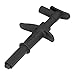 Crocodile Clip Test Hook Multimeter Test Hook Alligator Clip Test Clip for Line Detection(Black)