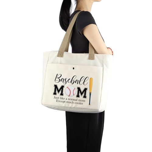 Bolso Tote para Mamá de Beisbol miniatura 2