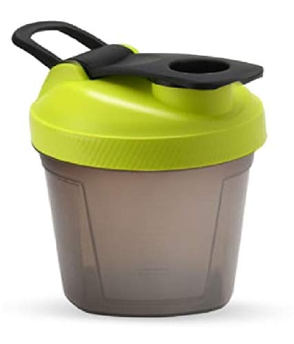 Image of Protein Mini Gym Shaker| Bottle 300ML with Blender Ball (Green)