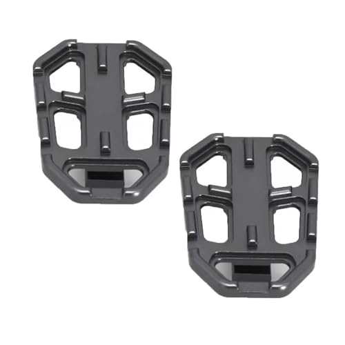 Repose-Pieds Billet CNC Large pour Pédales de Moto BMW R1200GS et F750GS Gris