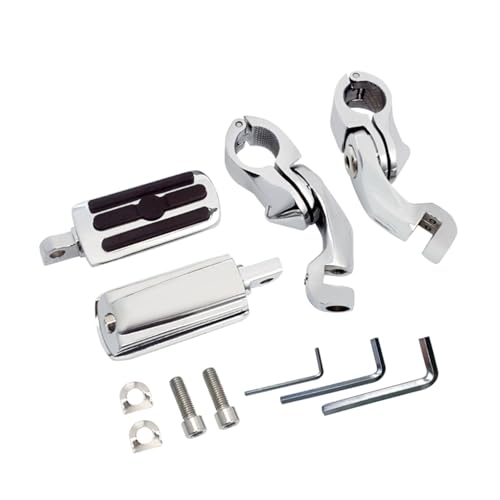 Pédale repose-pieds de moto 1.25" kit montage 32 mm autoroute Sportster Dyna