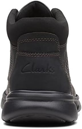 Clarks Men's Bradley Mid Oxford Boot, Black Tumbled Leather, 10.5 | Image 5