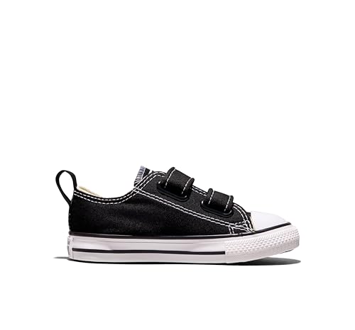 Converse Kids Chuck Taylor All Star 2V Canvas OX, Black, 6