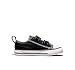 Converse Kids Unisex Chuck Taylor 2V Ox (Infant/Toddler) Black Sneaker 7 Toddler M
