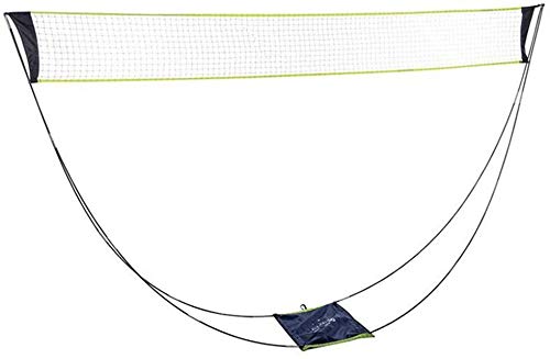 FASTDISK Juego de Red portátil de bádminton de Voleibol extraíble con Bolsa de Transporte para Deportes al Aire Libre en Interiores