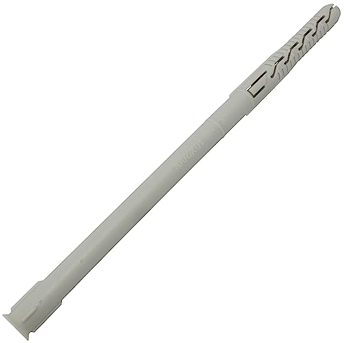 AERZETIX - C67088 - Lot de 25 Chevilles universelles Ø10x200 mm à collerette biseautée/fraisée - en Polyamide - maçonnerie Fixation béton Brique parpaing bâtiment vis Construction
