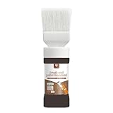 Wood and Metal Paint 2-in-1 Brush (6.35oz, Black Walnut) Convenient Solid Wood Furniture Repair, Outdoor Metal Coating