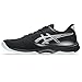 ASICS Men's Netburner Ballistic FlyteFoam 4 Volleyball Shoes, 13, Black/White