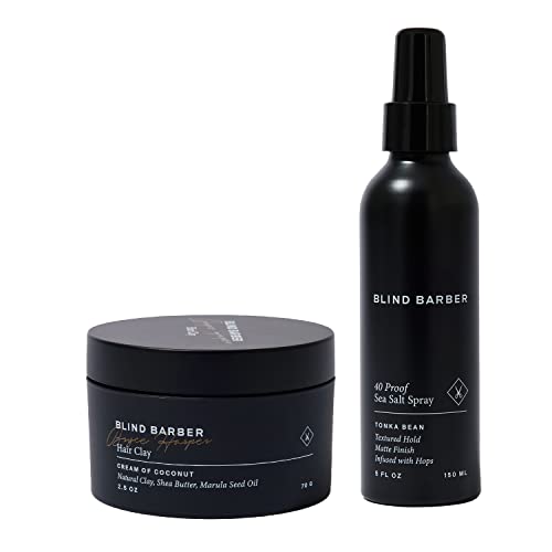 Blind Barber Kit de Arcilla y Spray para Cabello miniatura 1