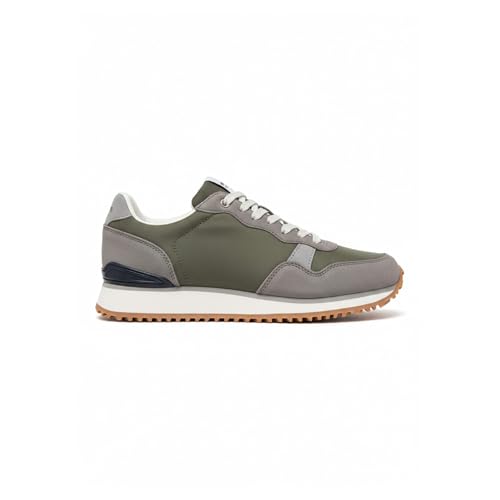 Baskets à lacets Napapijri homme chaussures grises vertes art.NP0A8BLO tendance casual