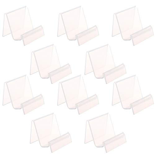 EXDUCT 陳列スタンド 10個 セット 陳列棚 アクリル 陳列台 ディスプレイ プレートのサムネイル