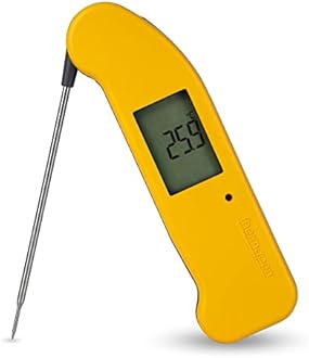 Thermapen ONE Digital Meat Thermometer — Instant 1 Second Readings, IP67 Waterproof Food Thermometer for Meat/Baking/BBQ/Sugar/Oil, Accurate Thermometer with Calibration Certificate