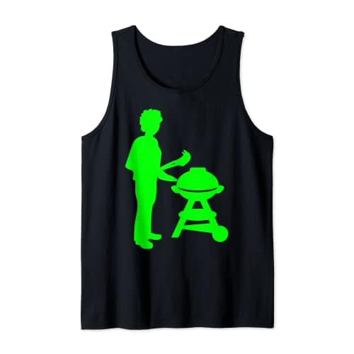 Holzkohlegrill Kugelgrill Grillen Barbecue BBQ Gasgrill Tank Top