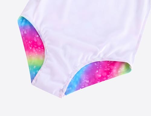 Image of Girls Swimsuits One-Piece Bathing Suits Multicolor Kids Sport Summer Beach Swimwear for 2-10 Years Old
