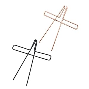 ERINGOGO 2Pcs Muziekboek Clip Metal Page Houder Bladmuziek Bladwijzer Windclips Score Klemmen Voor Bladmuziek Piano’ s Muzikanten Leesverboorde Kleurde Kleur