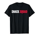 Snack Squad Funny Food Humour Citation T-Shirt