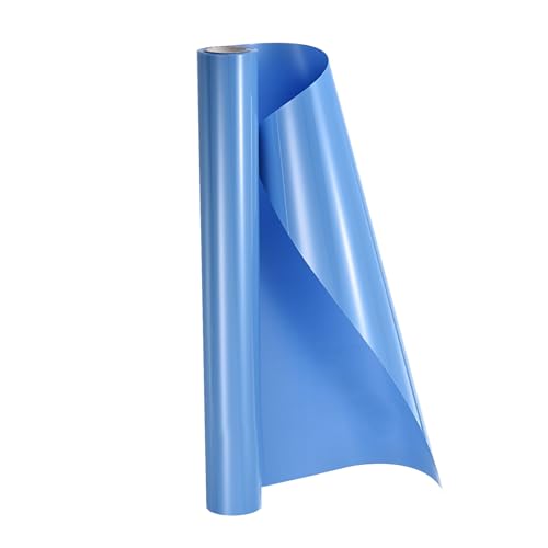 Vinyle de transfert thermique HTV PVC bleu clair rouleau de vinyle pour machine à découper
