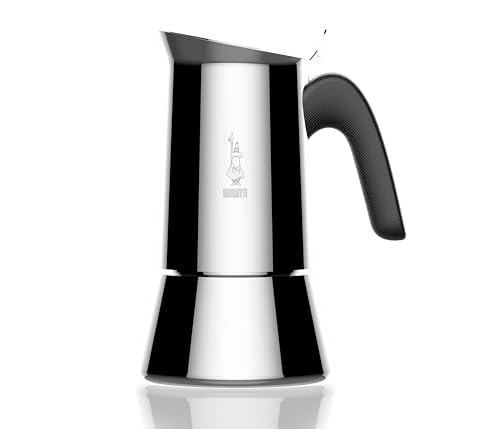 Image of Bialetti Elegance Venus Induction 10 Cup Stainless Steel Espresso Maker by La Cafetiere