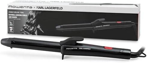 Rowenta x Karl Lagerfeld CF321L Lockenstab | 25 mm | Keratin & Sc...