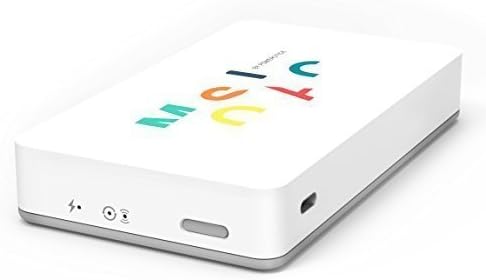 Smartphone External Storage 64GB Wireless Media Drive for All Mobile Devices with WiFi Extender and 7,000mAh Powerbank - PowerStick Mosaic 3.0 - Store, Share and Charge On The Go