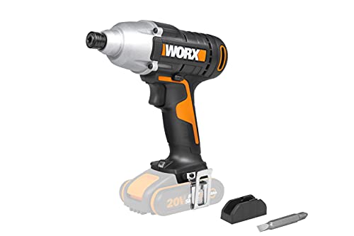 Worx Wx291.9 Atornillador De Impacto Inalámbrico, Unidad Desnuda, Negro, 18 V 20 V Máx.