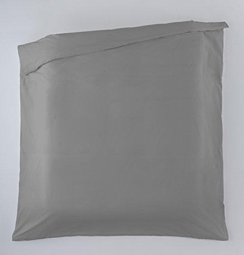 Housse de coussin en jacquard Maia gris de qualité supérieure
