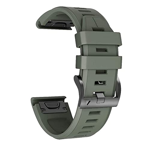 Correa para Garmin Fenix de silicona suave estilo ágata sport