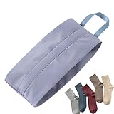Bolsa de ropa interior de viaje - bolsa de lencería compacta con mango | Organizador de almacenamiento multifuncional para calcetines, sostenes, bragas | Bolssa de viaje ideal para maleta