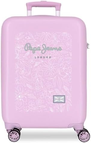 Pepe Jeans Renata Maleta de Cabina Rosa 38x55x20 cms Rígido 2 kgs...
