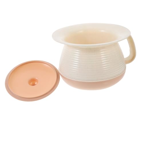 スピットン チャンバーポットトイレ の便器 プラスチック製便器 小便器ボトル 大人用便器 患者用小便器 ポータブル便器 尿ポットトイレ小便器 プラスチック製のトイレ小便器 ポータブ