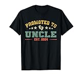 Photo Gallery promosso a est uncle 2024 presto per essere zio 2024 baby reveal maglietta Photo Gallery promosso a est uncle 2024 presto per essere zio 2024 baby reveal maglietta