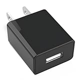 Electric Toothbrush Power for Philips Sonicare 5V USB Plug Charger Adapter Compatible for Philips Sonicare 4100, 3100, 2100, 1100,Bitvae, COSLUS, 7AM2M,Nicwell Water Flosser (Black)