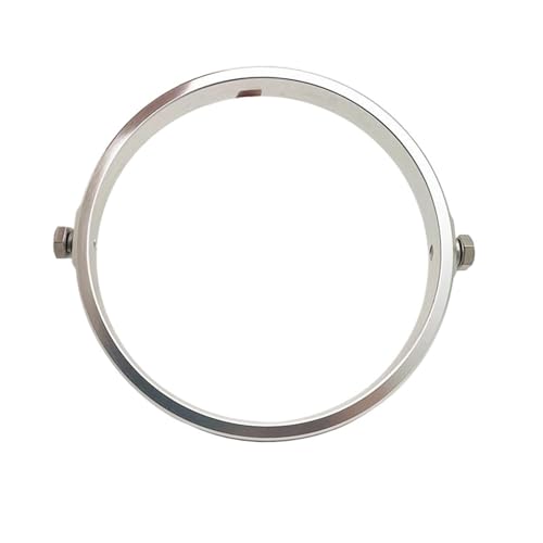 Boîtier phare moto rond 7 pouces en aluminium robuste pour fixation stable