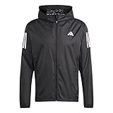 adidas Men's Own The Run Jacket, Black, Medium