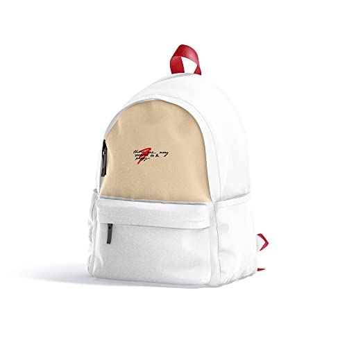 Sac à dos multicolore 43x30 cm idéal pour les cours et sorties - 3