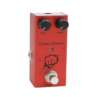 Small guitar effector: a warm and considerate selection for your friends or families who like playing guitar. Reverberation guitar: this guitar effector is small in size and light in weight, making it a great for music lovers and friends. Guitar effe...