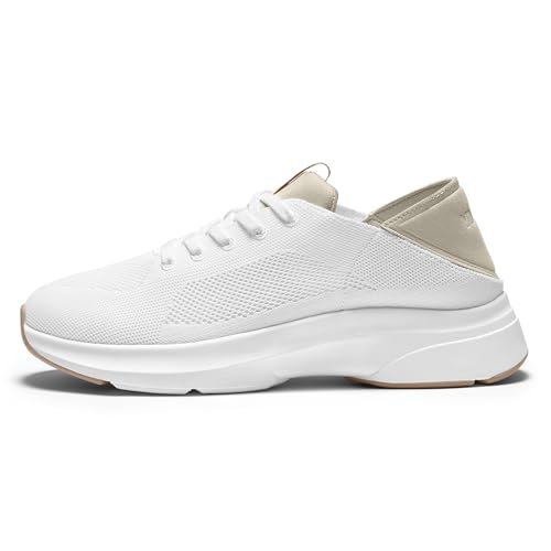 Vilanva Womens Walking Shoes White Size 8