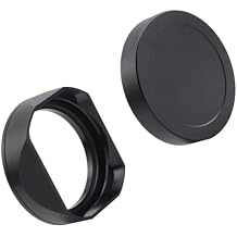XCD 4/45 Metal Square Lens Hood with Cover, Suitable for Hasselblad XCD 45mm f/4 P Camera Accessories Black