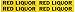 Brady 8801-4 Self-Sticking Vinyl Pipe Marker, B-946, 1 1/8" Height X 7" Width, Black On Yellow Pressure Sensitive Vinyl, Legend "Red Liquor"