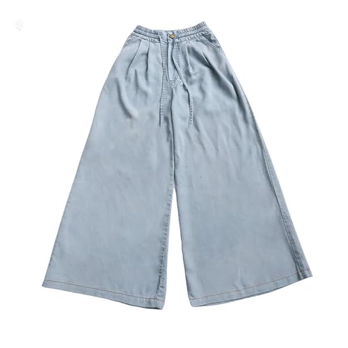 Girls Baggy Jeans Wide Leg Denim Pants High Waisted Boyfriend Jeans Streetwear with Pockets4