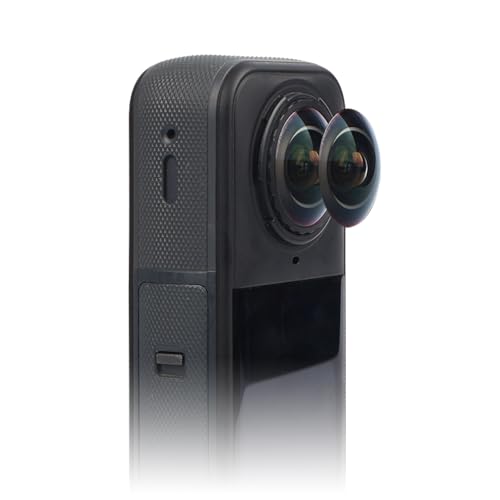 For Insta360 X5 ���������Y�L�b�g HD���w�K���X�����Y �����Y�K�[�h HD���w���i �������i ���O���\�ȃ����Y�L�b�g For Insta 360 X5�A�N�V�����J�����A�N�Z�T���[ ���삪�ȒP
