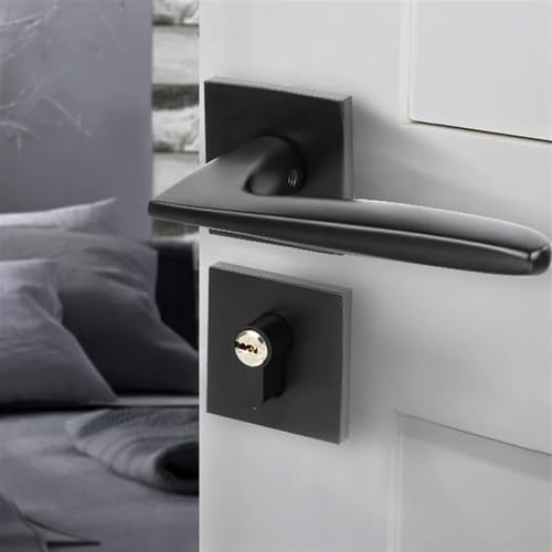 Serrure de porte intérieure de chambre à coucher silencieuse - 4
