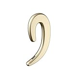 El diseño especial, la oreja en forma de ser humano, y no en el oído, no hay presión y pain.when colocación del auricular inalámbrico Bluetooth