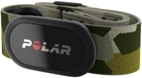 Polar H10 Heart Rate Monitor Chest Strap - ANT + Bluetooth, Waterproof HR Sensor for Men and Women - Forest Camo