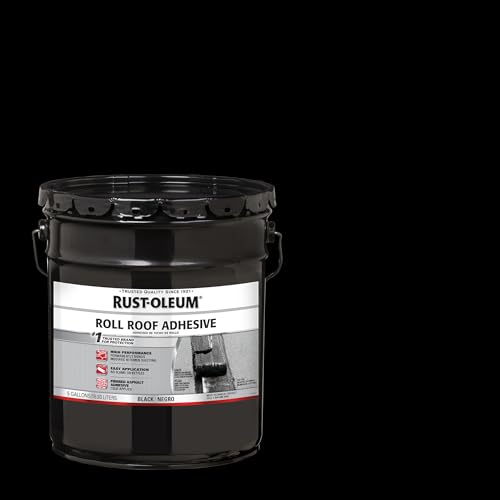 Adhesivo para techo Rust-Oleum 5 galones negro miniatura 2